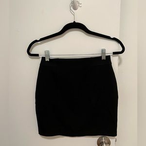 EXPRESS Black Mini Skirt